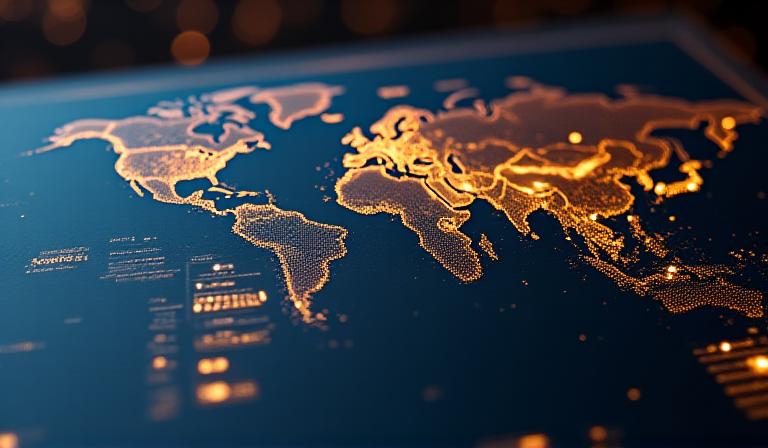 Supply chain data visualization